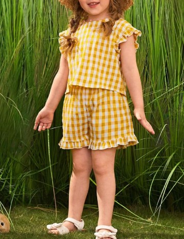 Compleu Shein Kids, galben