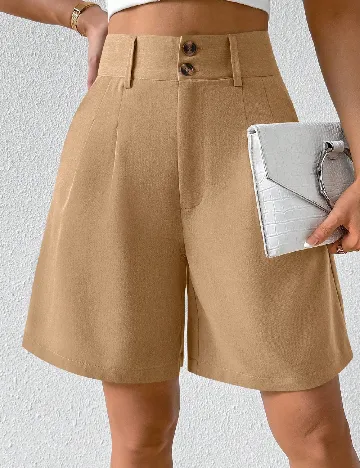 Pantaloni scurti SHEIN, maro