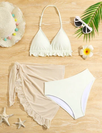 Costum de baie Shein Kids, galben