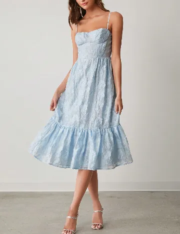 Rochie medie SHEIN, albastru