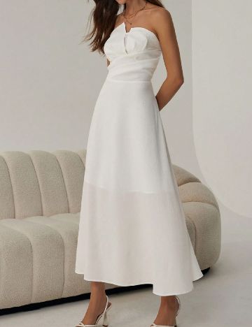 Rochie lunga SHEIN, alb