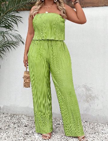 Compleu SHEIN CURVE, verde