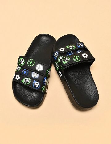 Slapi Shein Kids, negru