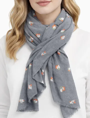 Esarfa Zara, gri