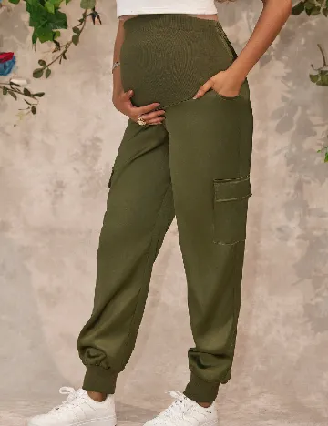 Pantaloni SHEIN Maternity, kaki