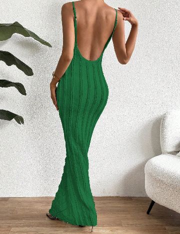 Rochie lunga SHEIN, verde
