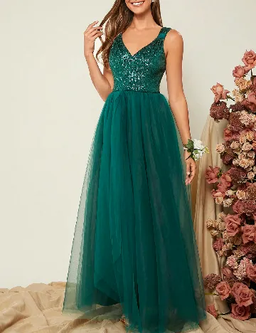 Rochie lunga SHEIN, verde