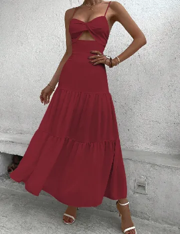 Rochie lunga SHEIN, rosu