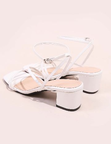 Sandale SHEIN, alb