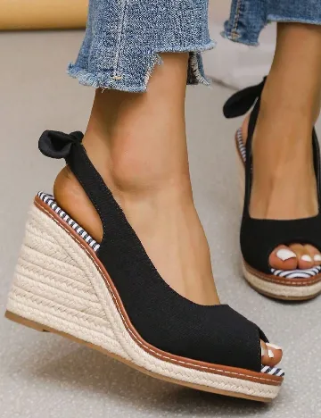 Sandale SHEIN, negru