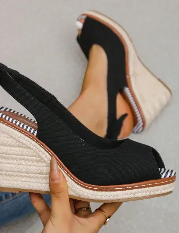 Sandale SHEIN, negru