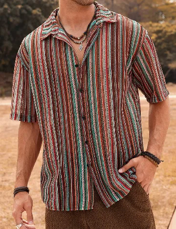 Camasa SHEIN, mix culori