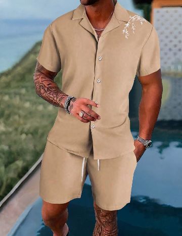 Compleu SHEIN, maro deschis