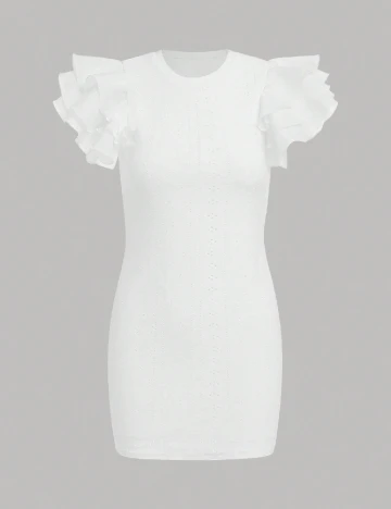 Rochie Shein Kids, alb