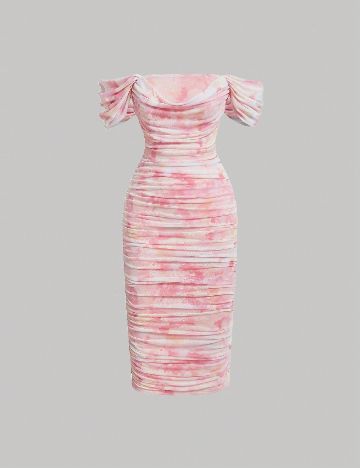 Rochie medie SHEIN, roz