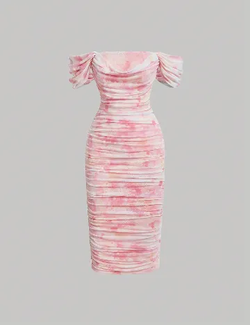 Rochie medie SHEIN, roz