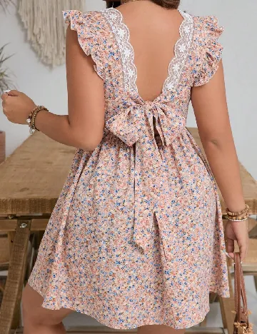 Rochie scurta SHEIN CURVE, mix culori