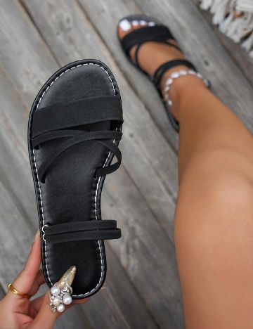 Sandale SHEIN, negru