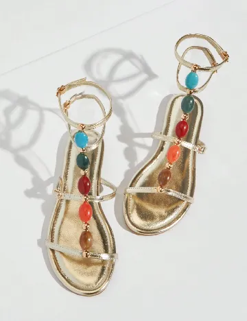 Sandale SHEIN, auriu