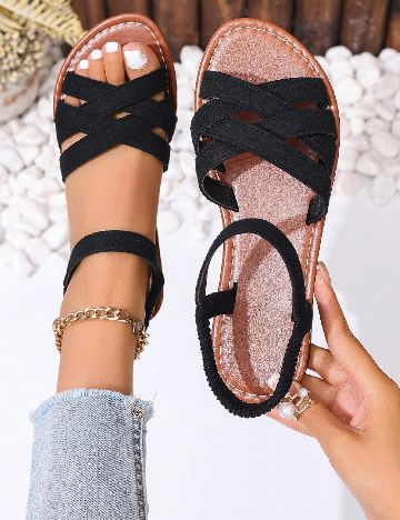 Sandale SHEIN, negru