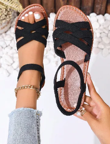 Sandale SHEIN, negru