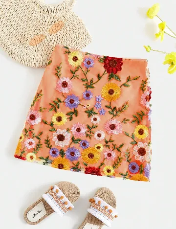 Fusta SHEIN, mix culori