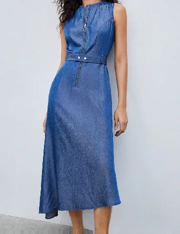 Rochie medie SHEIN, albastru