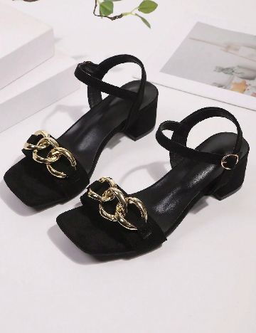 Sandale SHEIN, negru