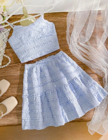 Compleu Shein Kids, albastru