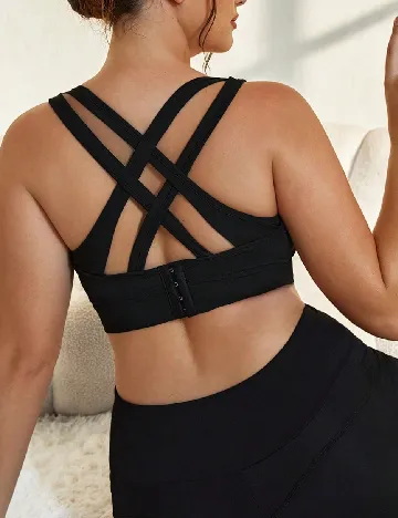 Bustiera SHEIN CURVE, negru