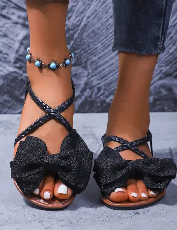 Sandale SHEIN, negru