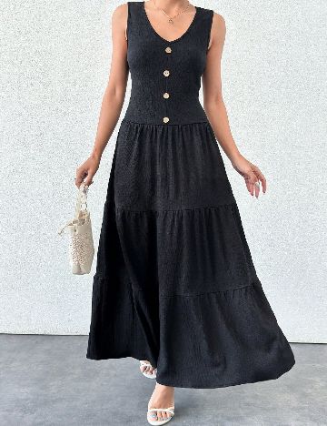 Rochie lunga SHEIN, negru