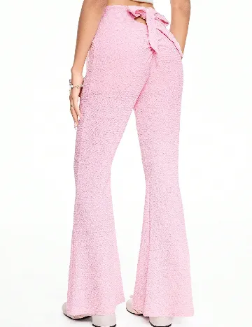 Pantaloni Romwe, roz