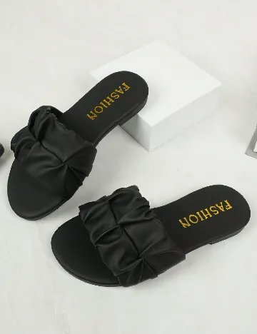 Slapi Shein Kids, negru