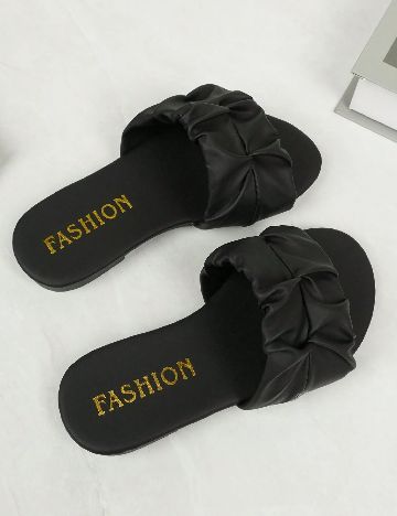 Slapi Shein Kids, negru