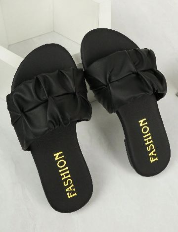 Slapi Shein Kids, negru