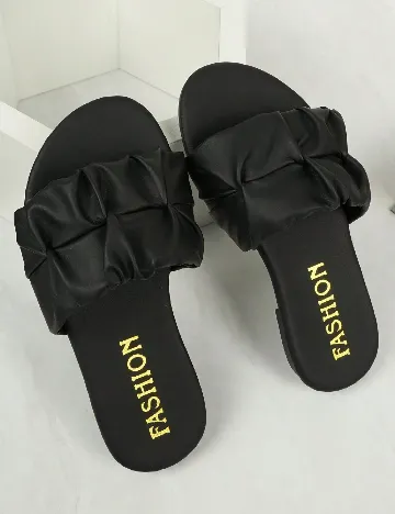 Slapi Shein Kids, negru