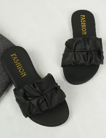 Slapi Shein Kids, negru