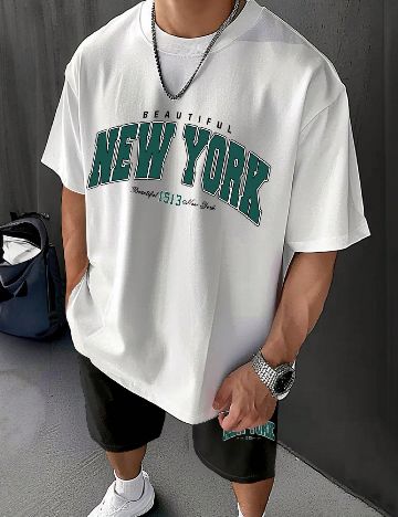 Compleu SHEIN, alb/negru