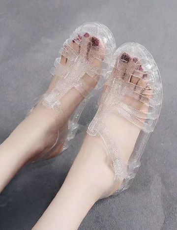 Sandale SHEIN, transparent