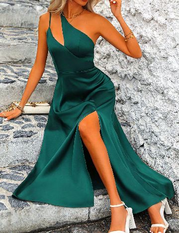 Rochie lunga SHEIN, verde