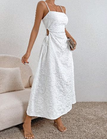 Rochie lunga SHEIN, alb