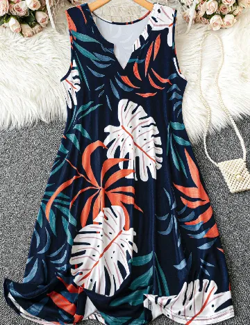 Rochie scurta SHEIN CURVE, mix culori