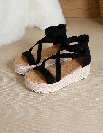 Sandale SHEIN, negru