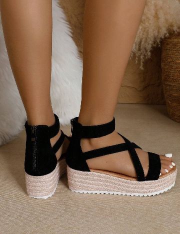 Sandale SHEIN, negru