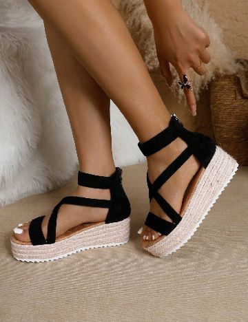 Sandale SHEIN, negru