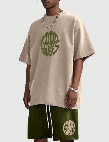 Compleu Romwe, verde/crem