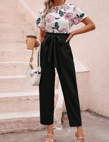 Compleu Emery Rose, negru/roz