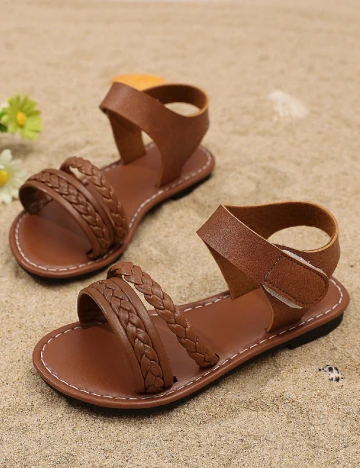 Sandale Shein Kids, maro