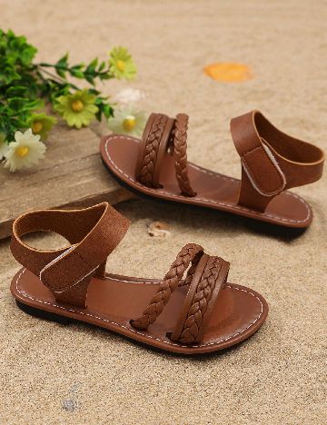 Sandale Shein Kids, maro